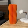 Elementa Design Wavy Lamp Orange Off