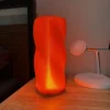 Elementa Design Wavy Lamp Orange On