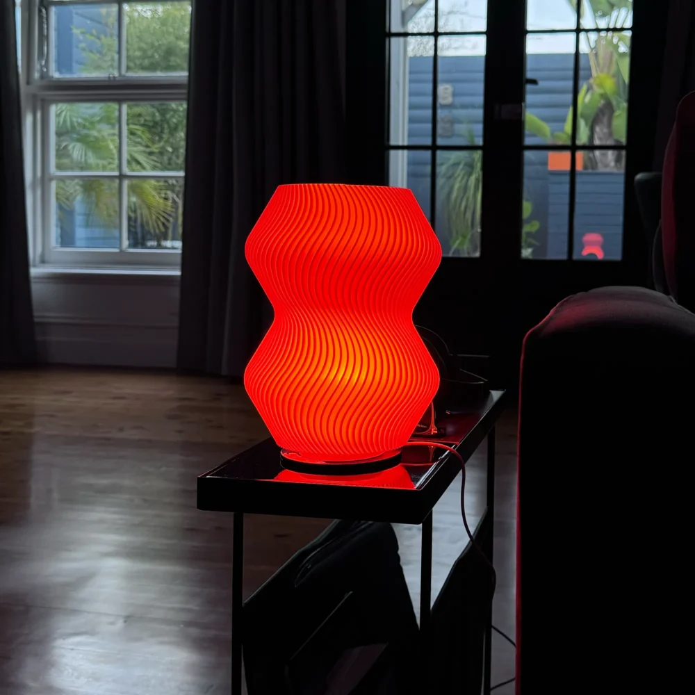 Totem Table Lamp - Orange - Image 3