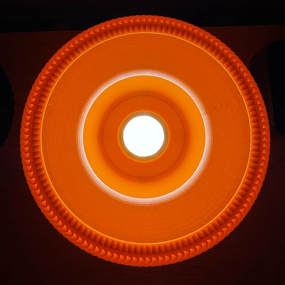 Totem Table Lamp - Orange - Image 7